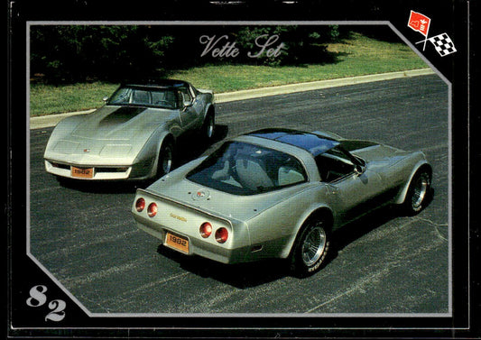 1991 Collect-A-Card Vette Set #54 1982 Corvette Collector Edi. 1363