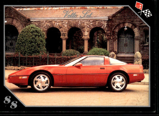 1991 Collect-A-Card Vette Set #65 1988 Corvette Sport Coupe 1363