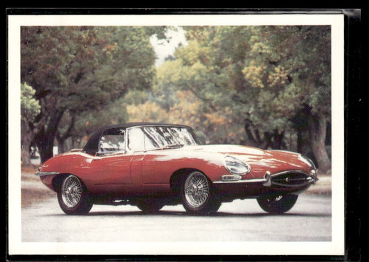 1991 Panini Dream Cars #9 Jaguar XKE 3.8 1964 1363
