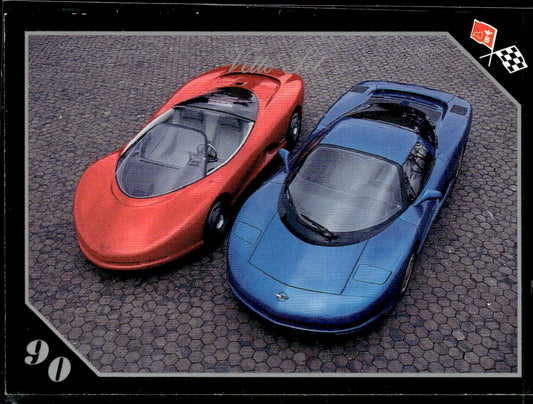 1991 Collect-A-Card Vette Set #81 1990 Corvette Cerv III 1363