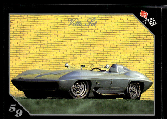 1991 Collect-A-Card Vette Set #83 1959 Sting Ray Race Car 1363