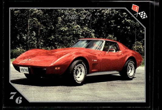 1991 Collect-A-Card Vette Set #43 1976 Corvette Sport Coupe 1363