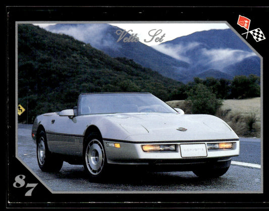 1991 Collect-A-Card Vette Set #63 1987 Corvette Convertible 1363