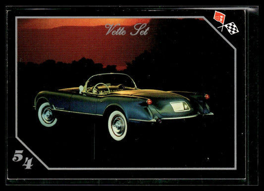 1991 Collect-A-Card Vette Set #2 1954 Corvette Convertible 1363