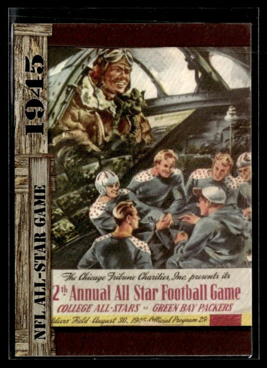 2021 Historic Autographs 1945: The End of WWII #92 12th NFL All-Star Game 1363