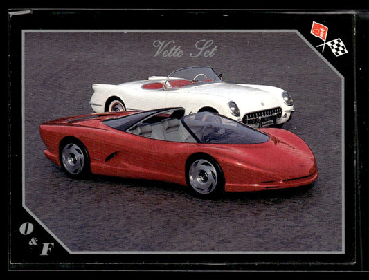 1991 Collect-A-Card Vette Set #99 Original & Futuristic 1363