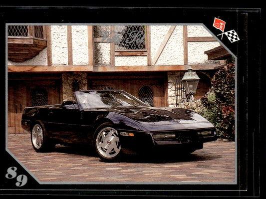 1991 Collect-A-Card Vette Set #70 1989 Corvette Convertible 1363
