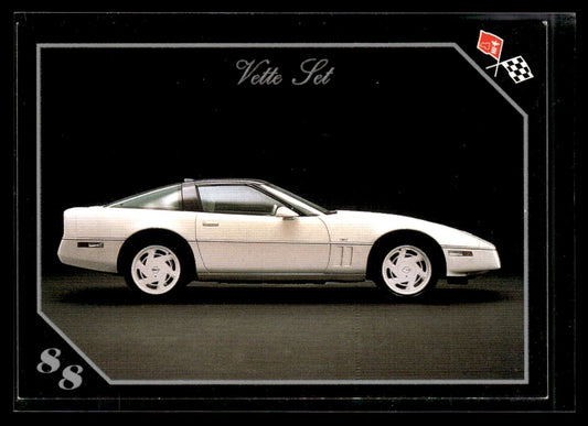 1991 Collect-A-Card Vette Set #66 1988 Corvette Anniversary 1363