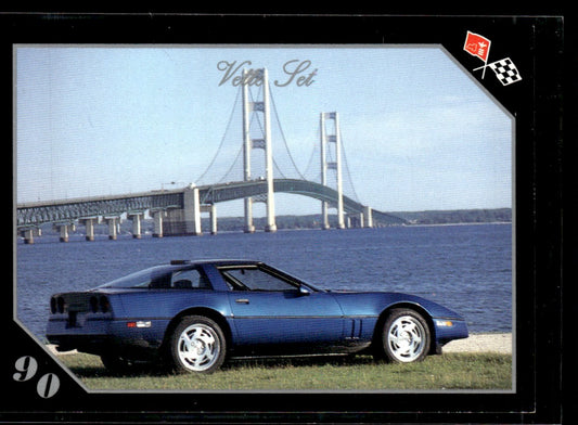 1991 Collect-A-Card Vette Set #71 1990 Corvette Sport Coupe 1363