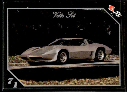 1991 Collect-A-Card Vette Set #80 1971 Corvette Aerovette 1363