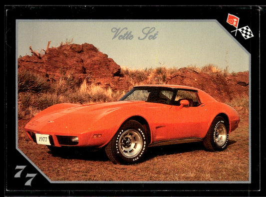 1991 Collect-A-Card Vette Set #44 1977 Corvette Sport Coupe 1363