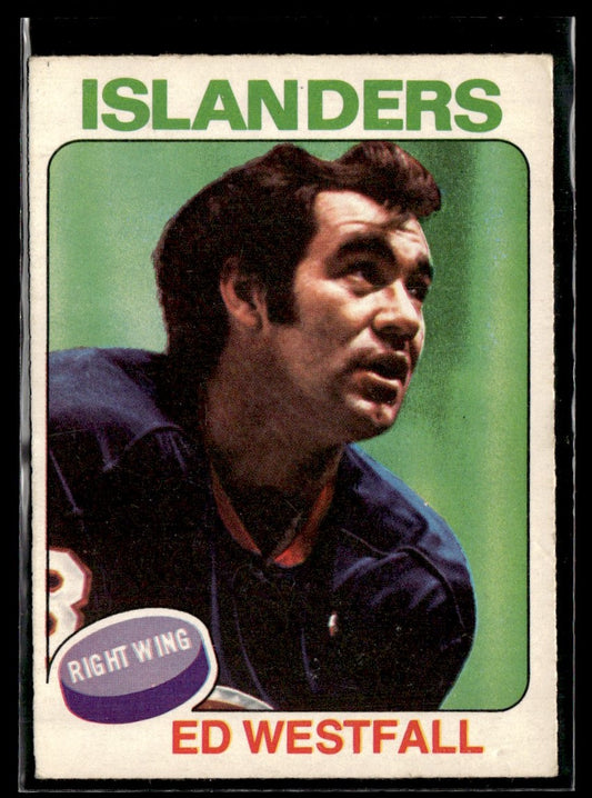 1975-76 O-Pee-Chee #302 Ed Westfall New York Islanders 2361