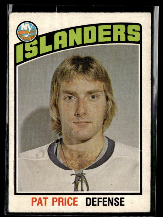 1976-77 O-Pee-Chee #318 Pat Price RC New York Islanders 2361