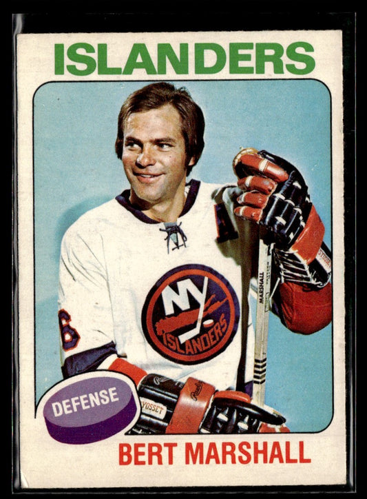 1975-76 Topps #72 Bert Marshall New York Islanders 2361