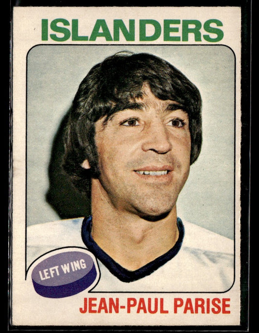 1975-76 O-Pee-Chee #127 Jean-Paul Parise New York Islanders 2361