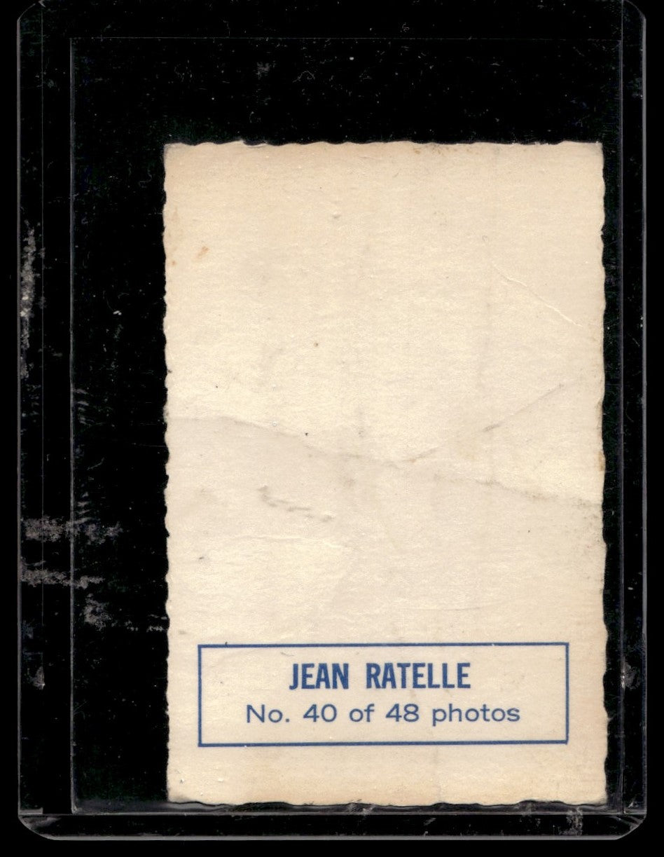 1970-71 O-Pee-Chee Deckle Edge Photos #40 Jean Ratelle New York Rangers 2361