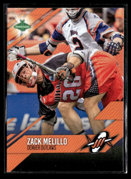 2019 Parkside MLL #92 Zack Melillo RC Denver Outlaws 1364