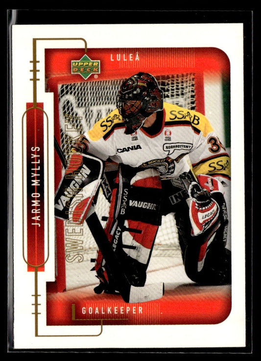 1999-00 Upper Deck Swedish Hockey League #135 Jarmo Myllys Lulea 2353