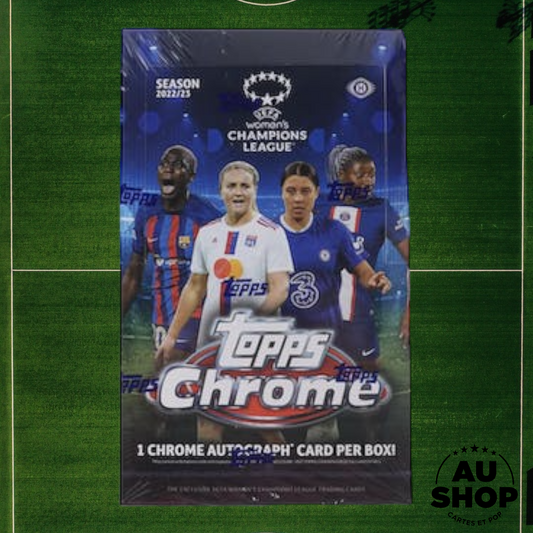 2022-23 Topps Chrome UEFA Women's Club Competitions  Hobby Boîte