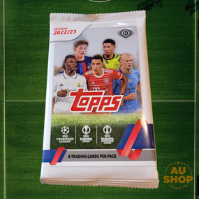 2022-23 Topps UEFA Club Competitions Hobby Paquet