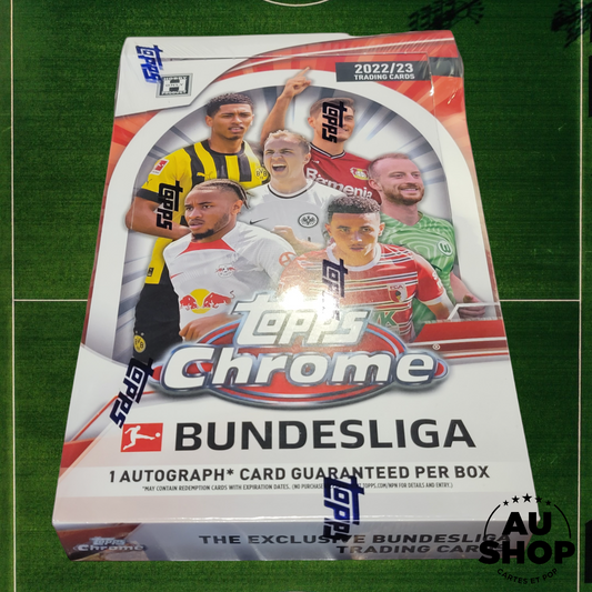 2022-23 Topps Chrome Bundesliga Hobby Boîte