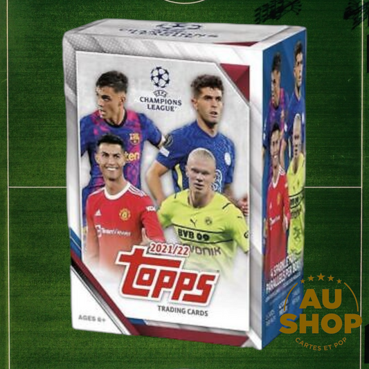 2021-22 Topps UEFA Club Competitions Blaster Boîte
