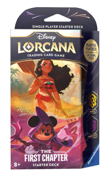 2023 Ravensburger Disney's Lorcana : The First Chapter Starter Deck (Amber & Amethyst)