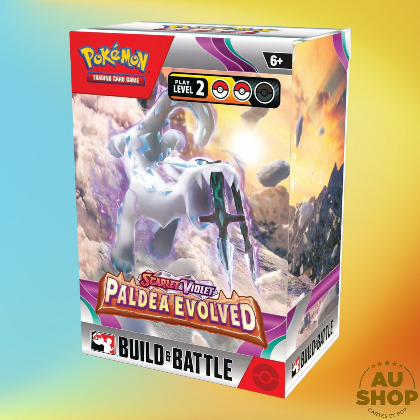 Pokemon Scarlet & Violet Paldea Evolved Build & Battle Boîte