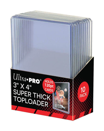 UltraPro Protecteur pour cartes du type topload pour cartes 120pt , paquet de 10