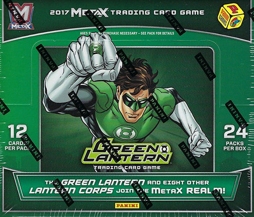 2017 Meta X Trading Card Game Green Lantern Booster Boîte