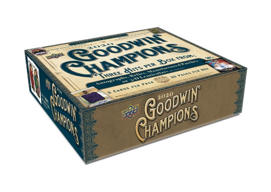 2020 Upper Deck Goodwin Champions Hobby Boîte