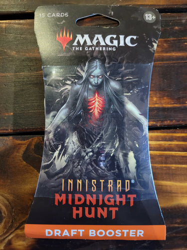 Magic The Gathering Innistrad Midnight Hunt Draft Booster Paquet