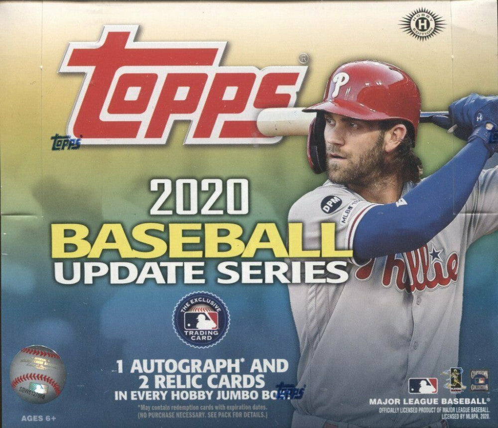 2020 Topps Series Update Baseball Jumbo Boîte