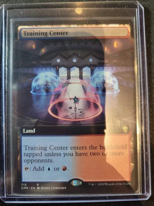 Commander Masters #619 Training Center (Foil Etched) Rare 4212