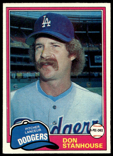 1981 O-Pee-Chee  #24 Don Stanhouse   Los Angeles Dodgers 1111