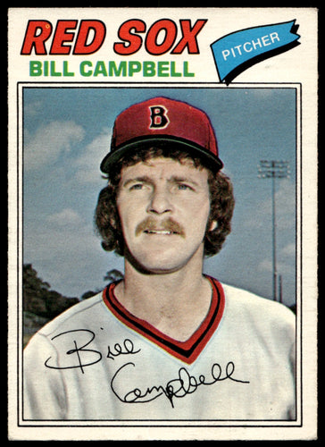 1977 O-Pee-Chee  #12 Bill Campbell   Boston Red Sox 1111