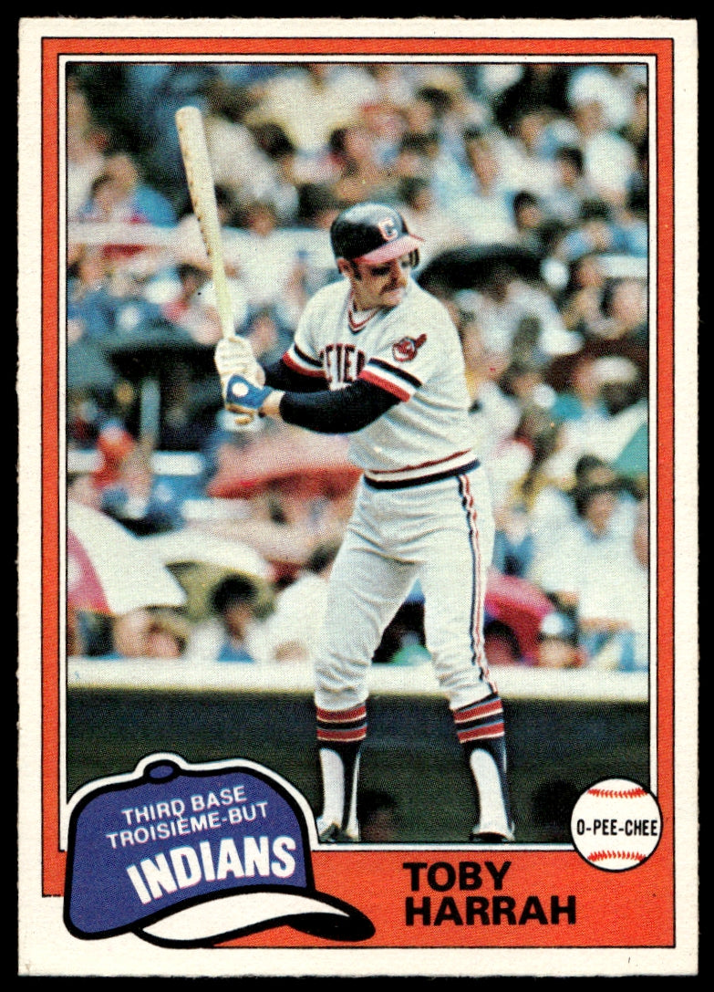 1981 O-Pee-Chee  #67 Toby Harrah   Cleveland Indians 1111