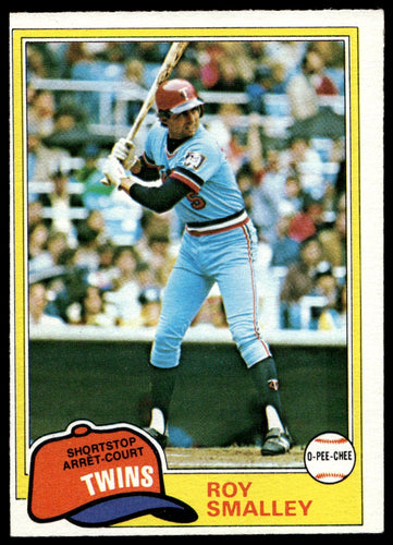 1981 O-Pee-Chee  #115 Roy Smalley   Minnesota Twins 1111