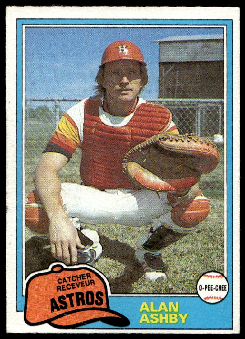 1981 O-Pee-Chee  #146 Alan Ashby   Houston Astros 1111