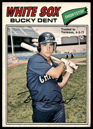 1977 O-Pee-Chee  #122 Bucky Dent   Chicago White Sox 1111