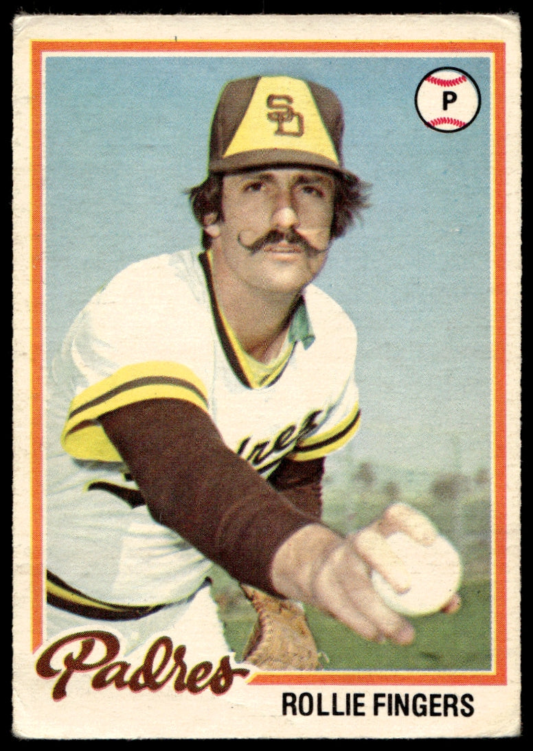 1978 O-Pee-Chee  #201 Rollie Fingers   San Diego Padres 1111
