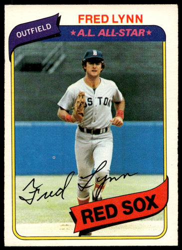 1980 O-Pee-Chee  #60 Fred Lynn  AS, DP  Boston Red Sox 1111