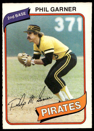 1980 O-Pee-Chee  #65 Phil Garner   Pittsburgh Pirates 1111