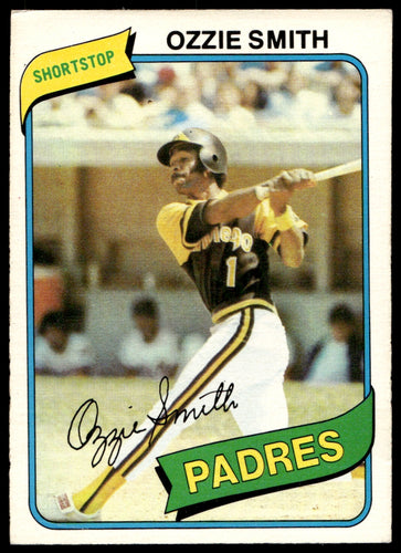 1980 O-Pee-Chee  #205 Ozzie Smith   San Diego Padres 1111