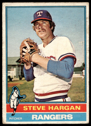 1976 O-Pee-Chee  #463 Steve Hargan   Texas Rangers 1111