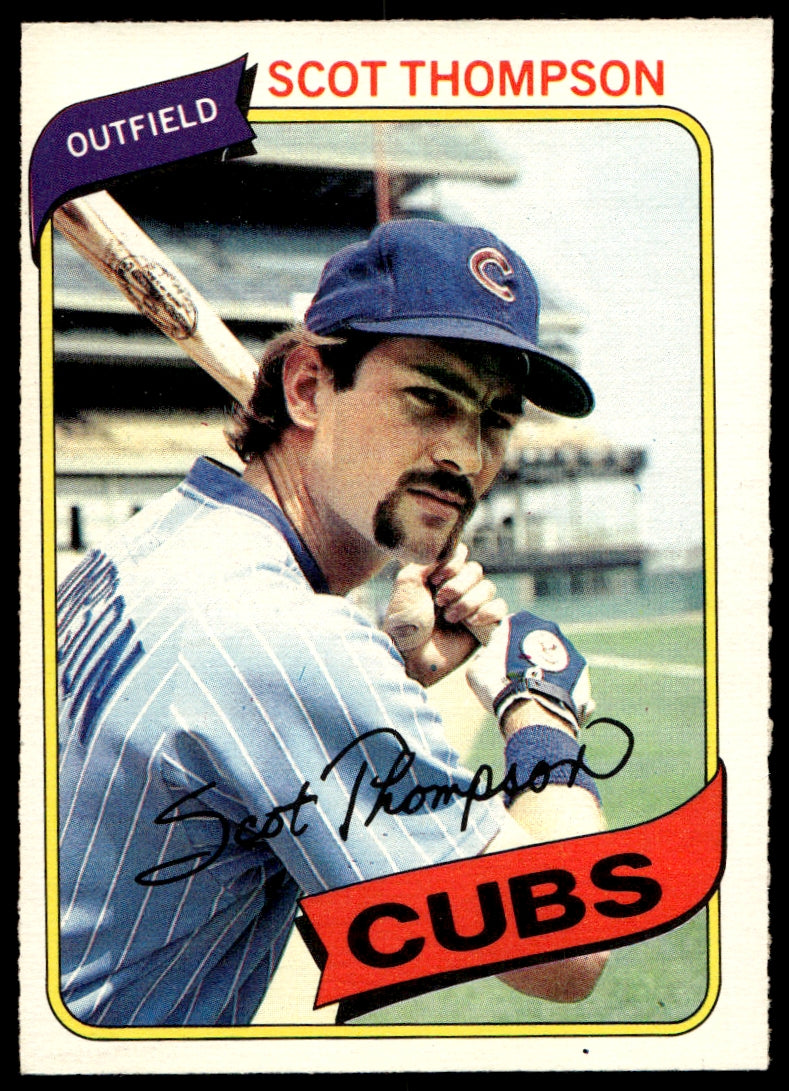 1980 O-Pee-Chee  #298 Scot Thompson   Chicago Cubs 1111