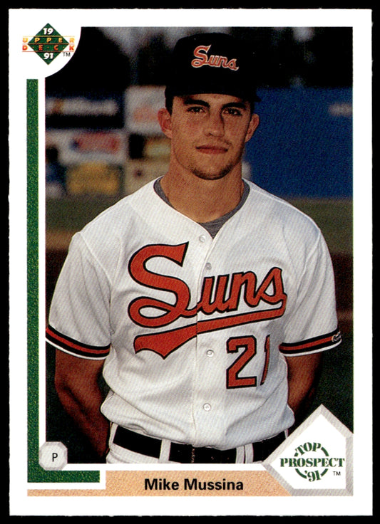 1991 Upper Deck  #65 Mike Mussina  TP, RC  Baltimore Orioles 1111