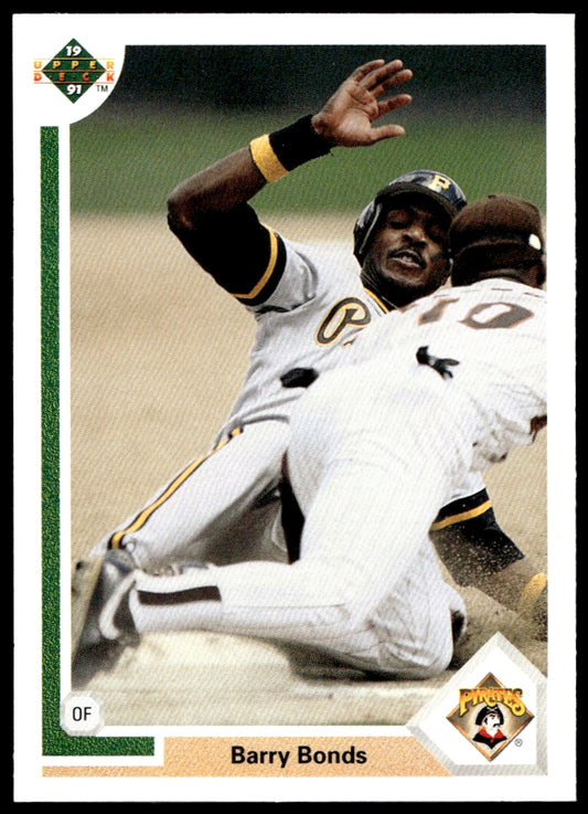 1991 Upper Deck  #154 Barry Bonds   Pittsburgh Pirates 1111