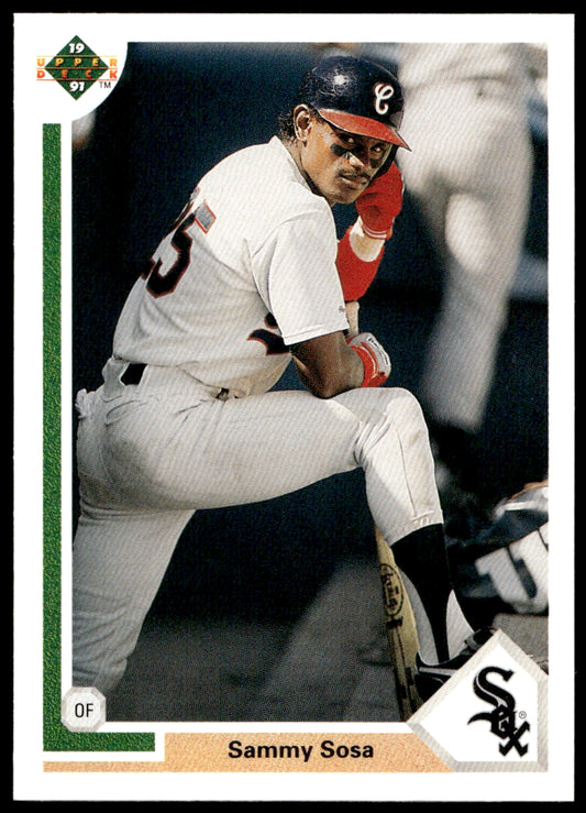 1991 Upper Deck  #265 Sammy Sosa  UER  Chicago White Sox 1111