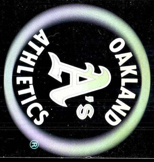 1991  Upper Deck Team Logo Holograms #NNO Oakland Athletics 1111